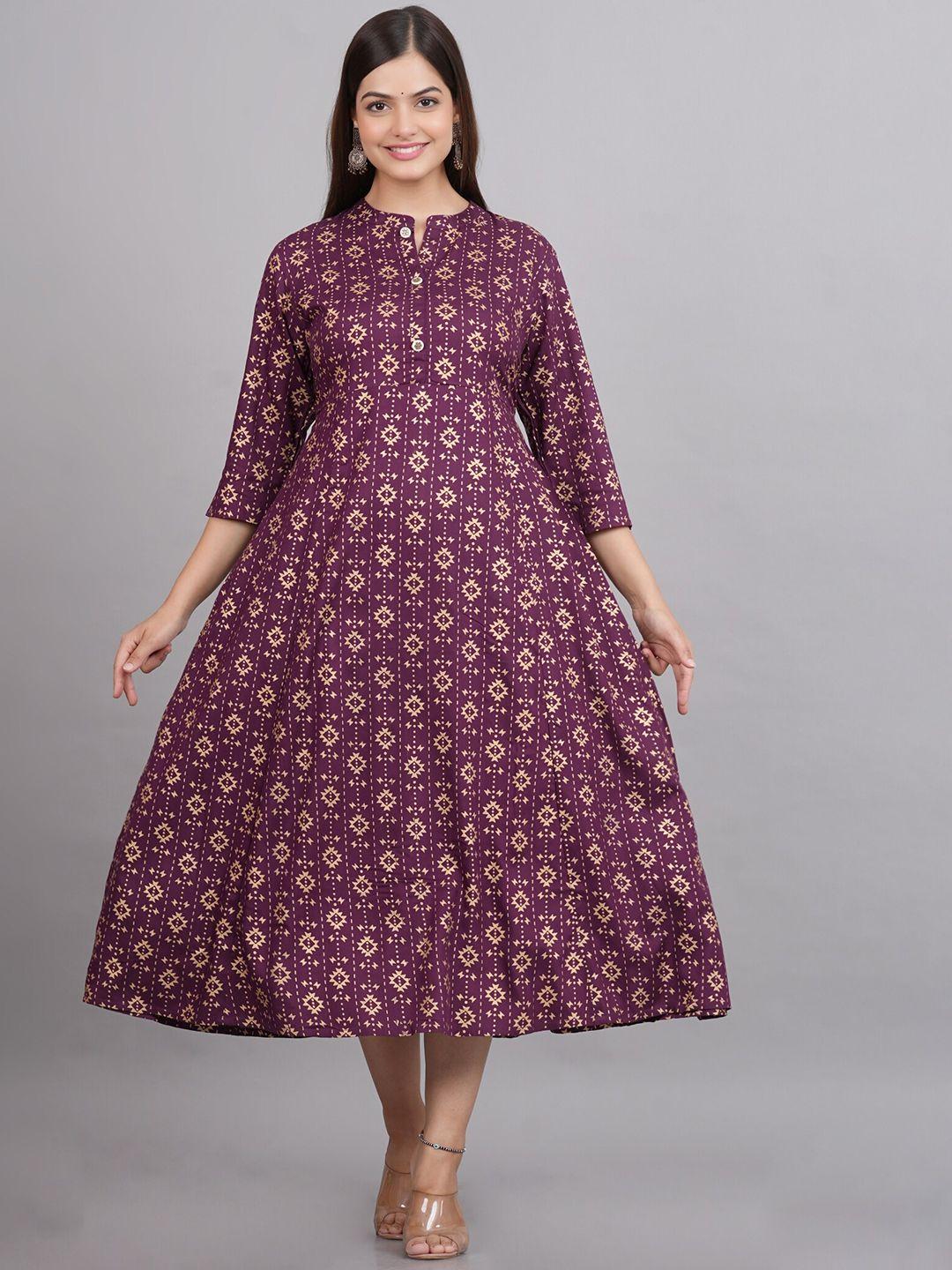 new4u-women-ethnic-motifs-printed-flared-sleeves-thread-work-anarkali-kurta
