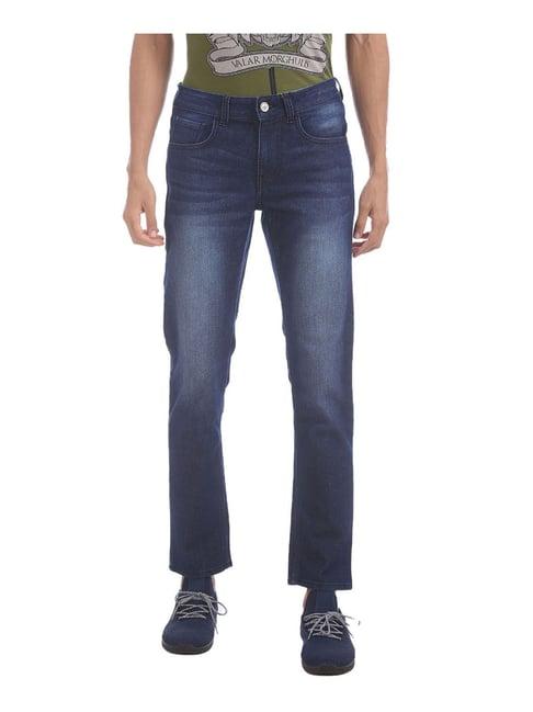 newport dark blue slim fit jeans