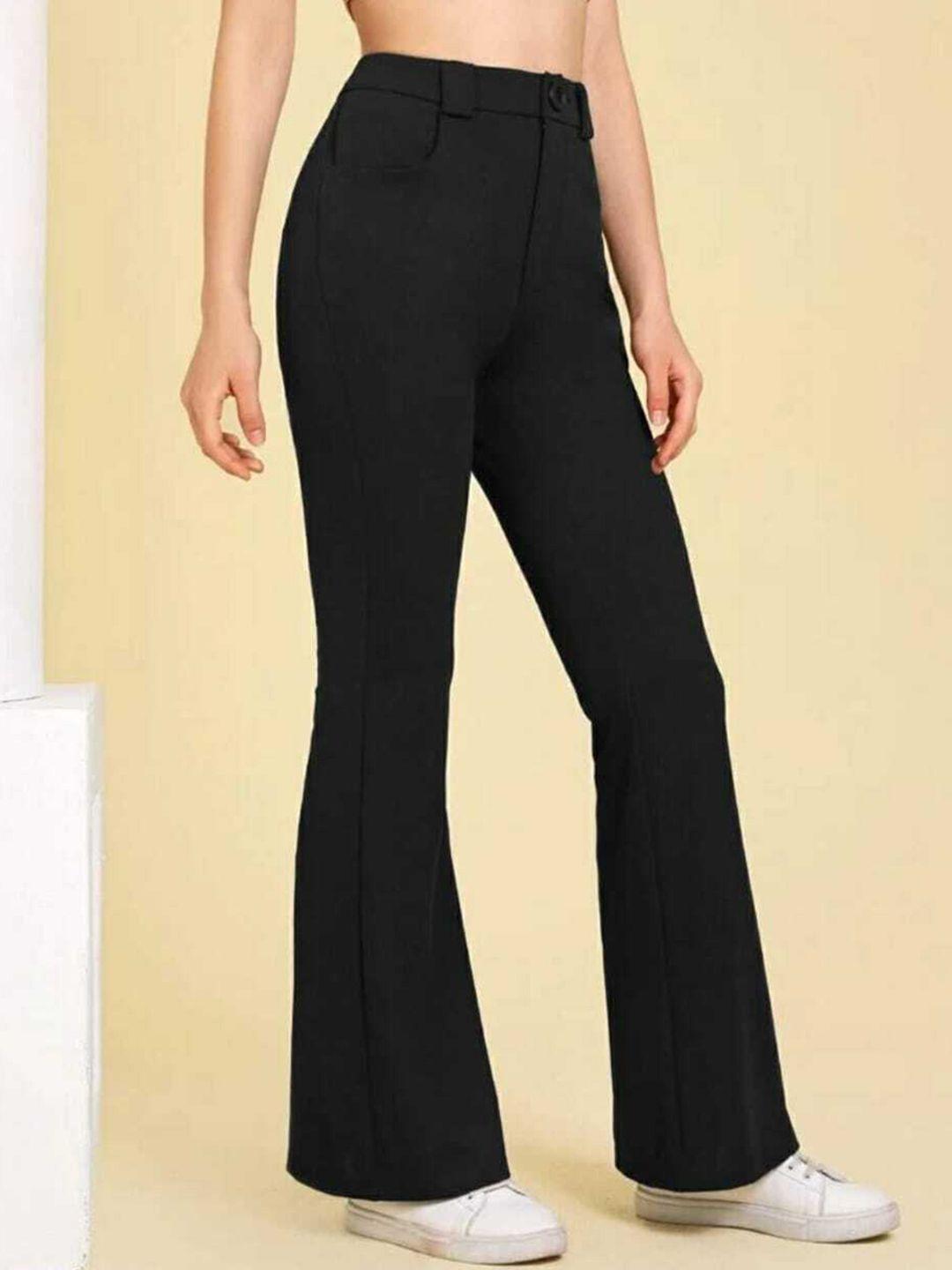 next one women smart flared high-rise bootcut trousers