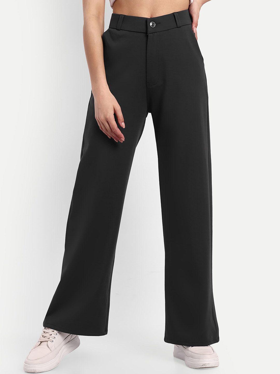 next one women smart loose fit high rise easy wash parallel trousers
