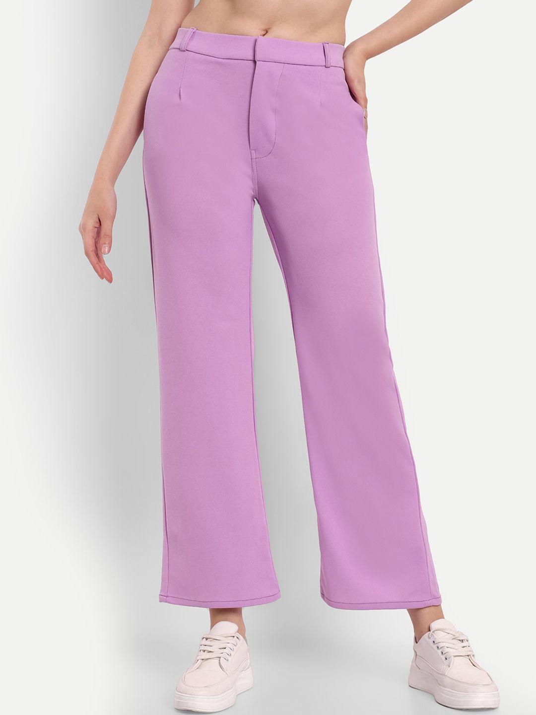 next one women straight fit easy wash stretchable high-rise parallel trousers