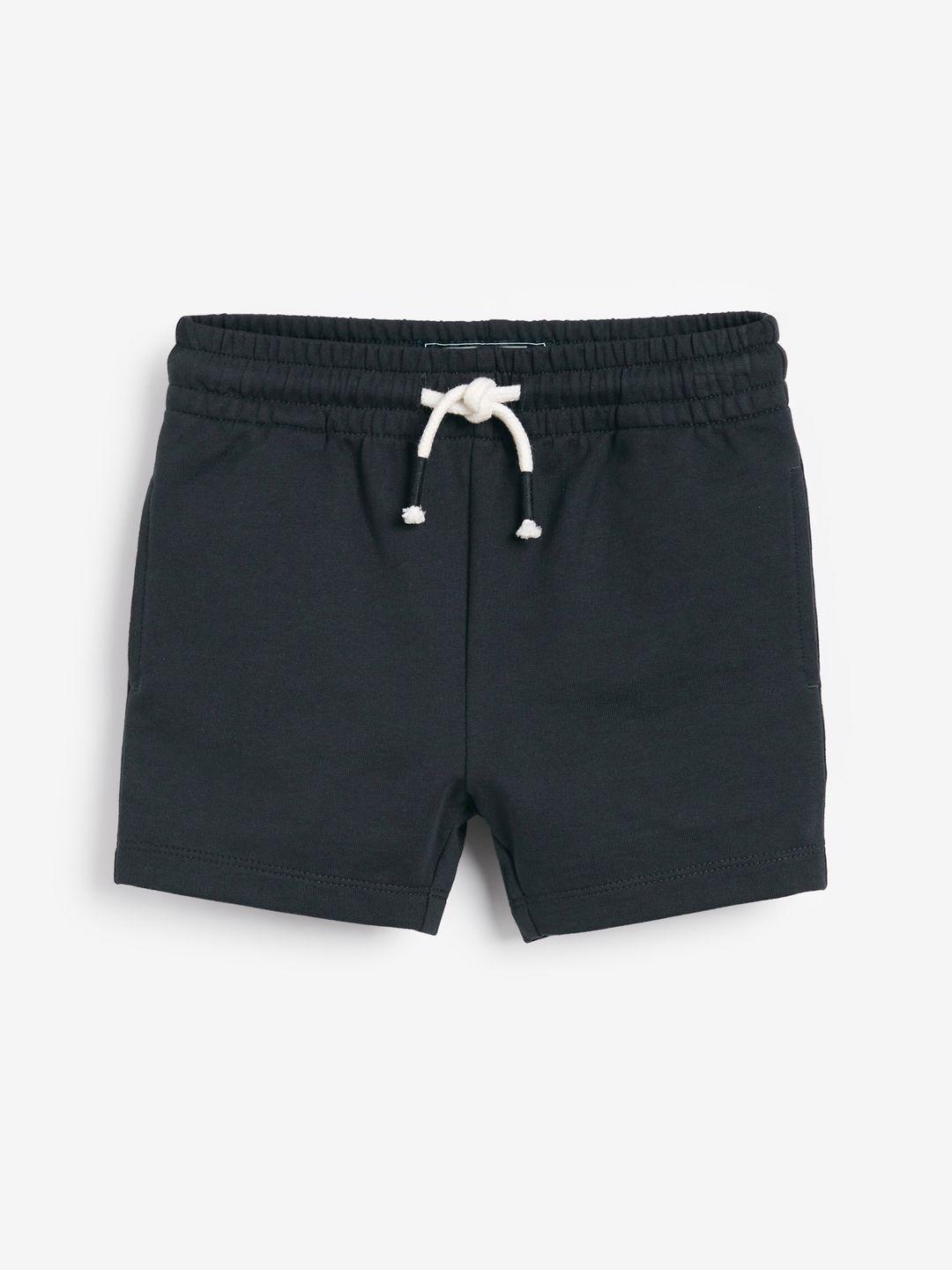 next boys pure cotton high-rise shorts