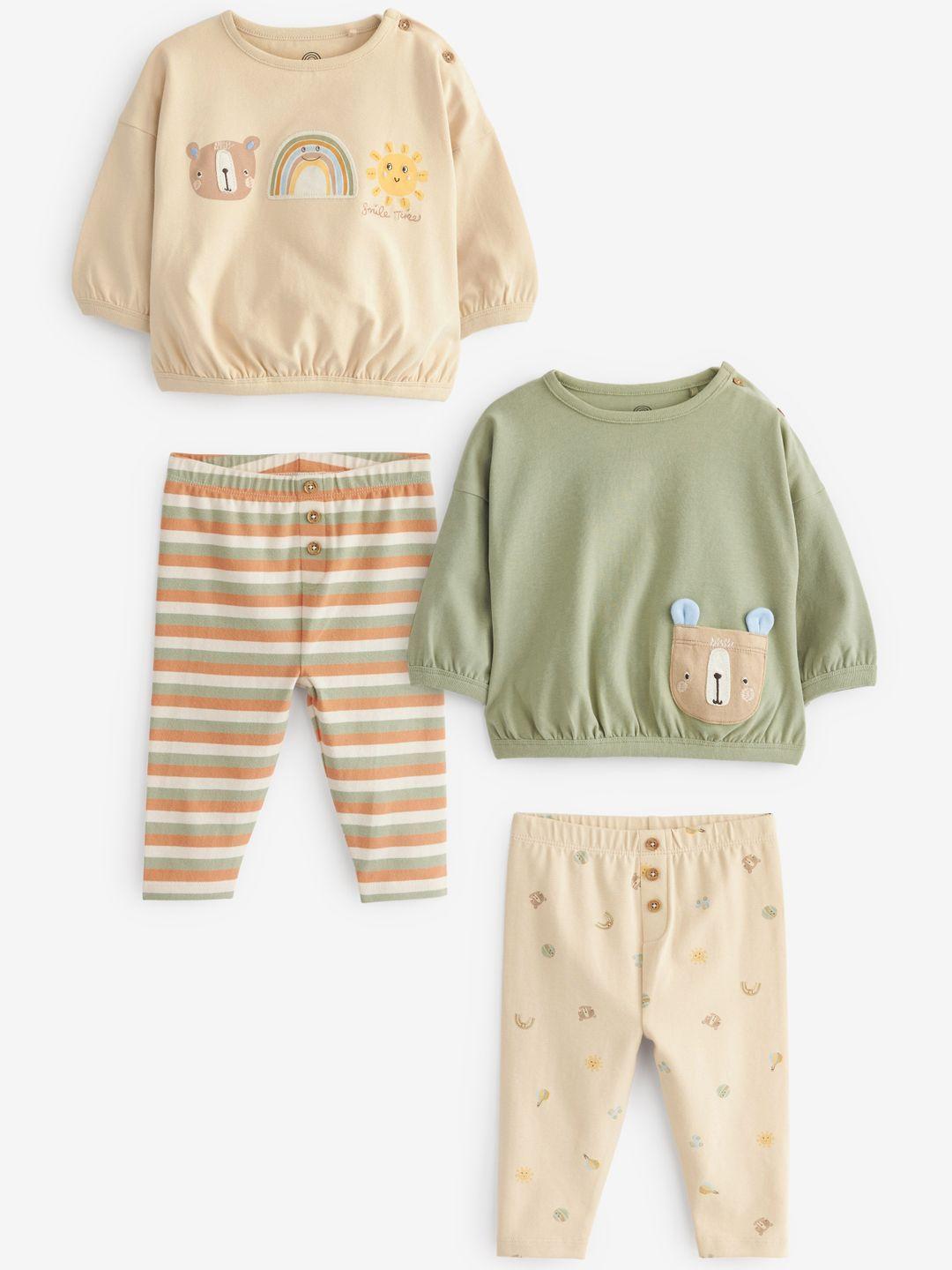 next infant boys pack of 2 t-shirt with trousers