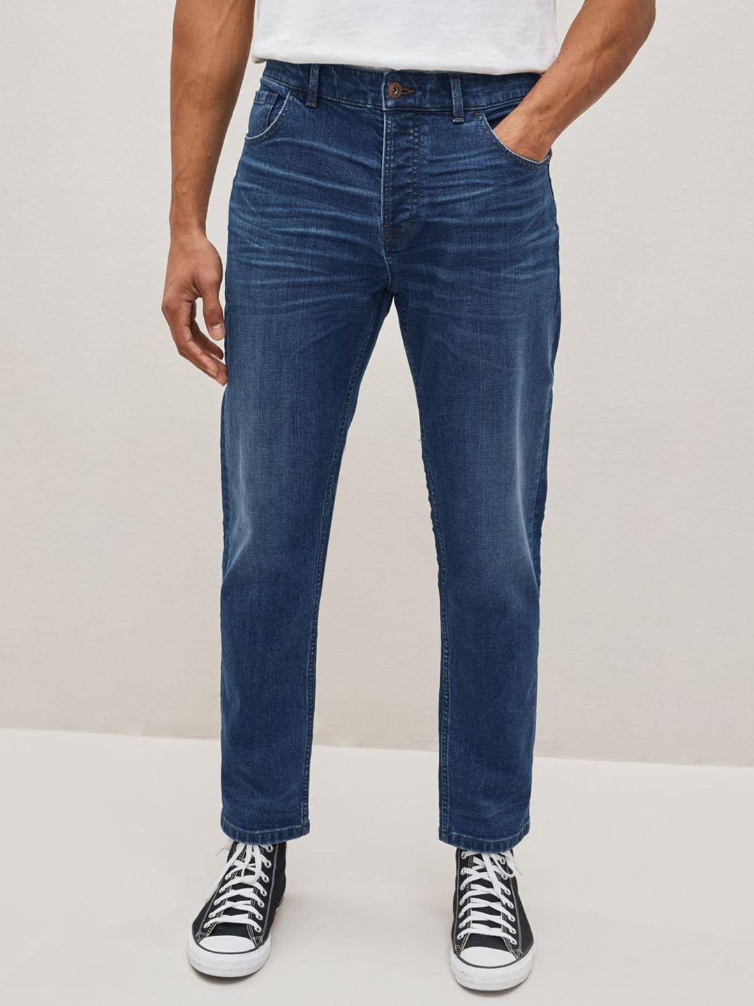 next men light fade stretchable mid-rise jeans