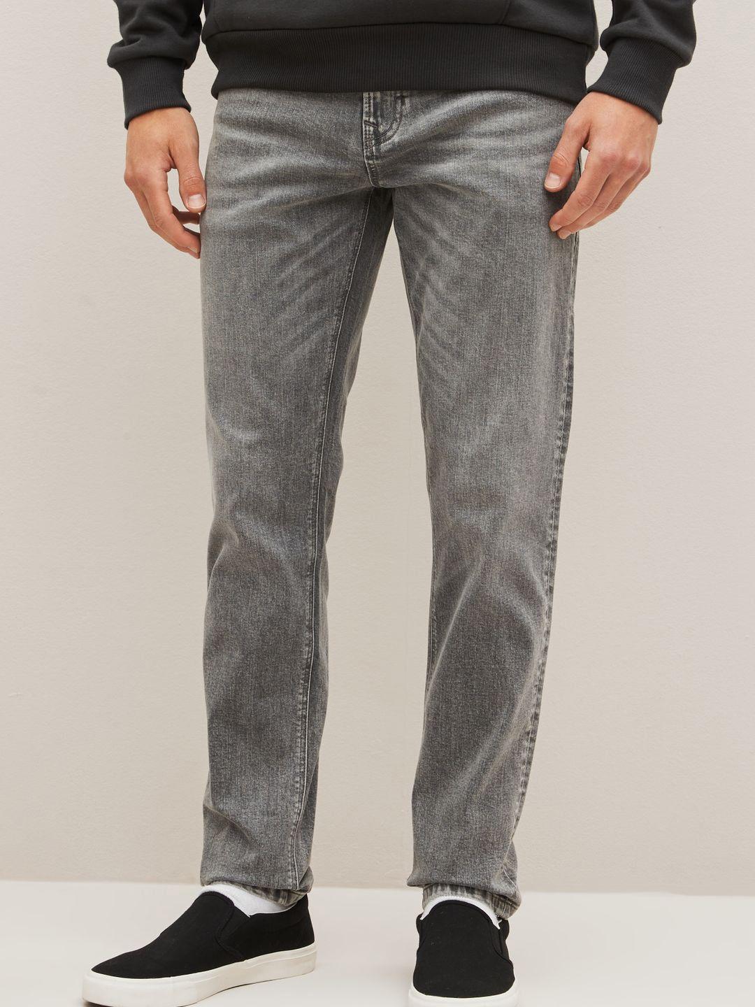 next men slim fit heavy fade stretchable jeans