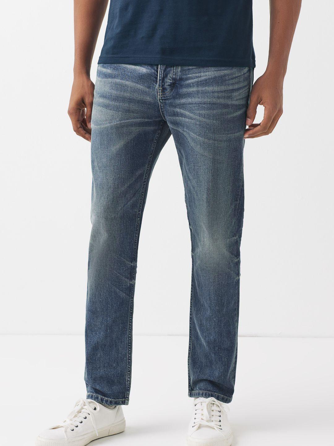 next men slim fit light fade stretchable jeans