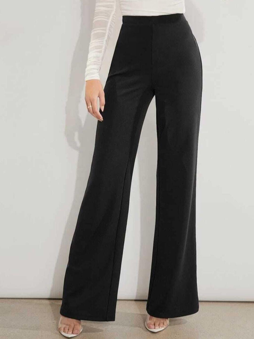 next one women classic straight fit bootcut high-rise easy wash trousers