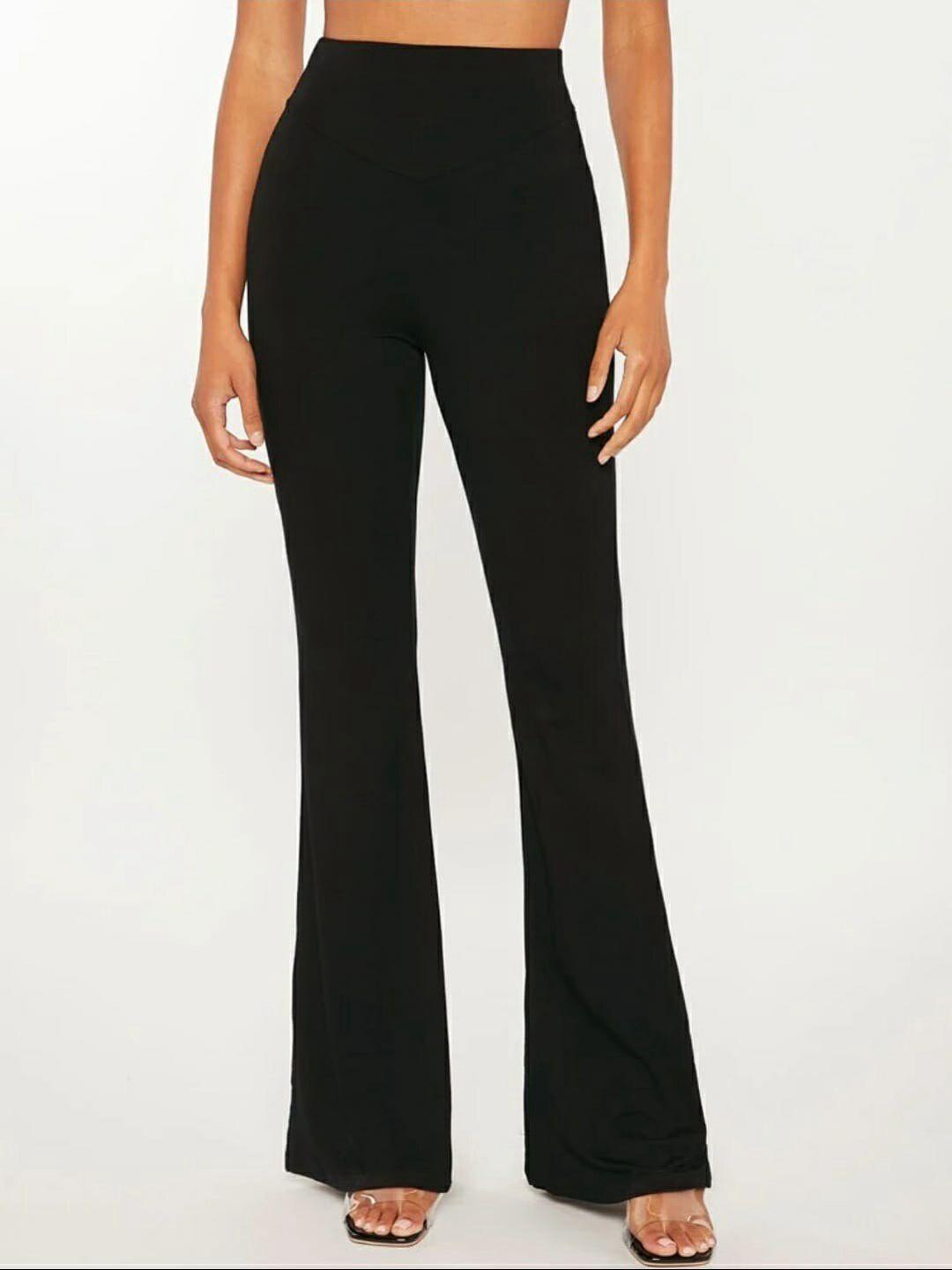 next one women flared high-rise bootcut trousers