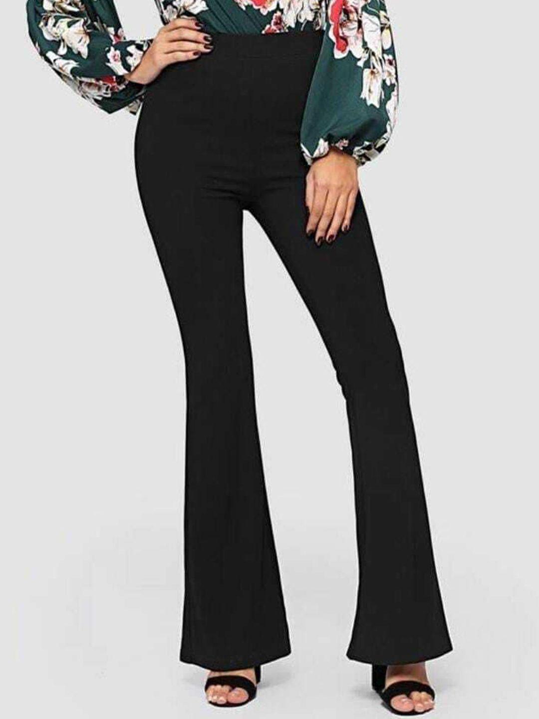 next one women relaxed flared high-rise bootcut trousers