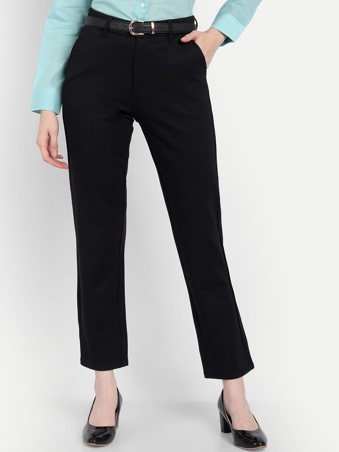 next one women relaxed straight leg slim fit high-rise easy wash trousers