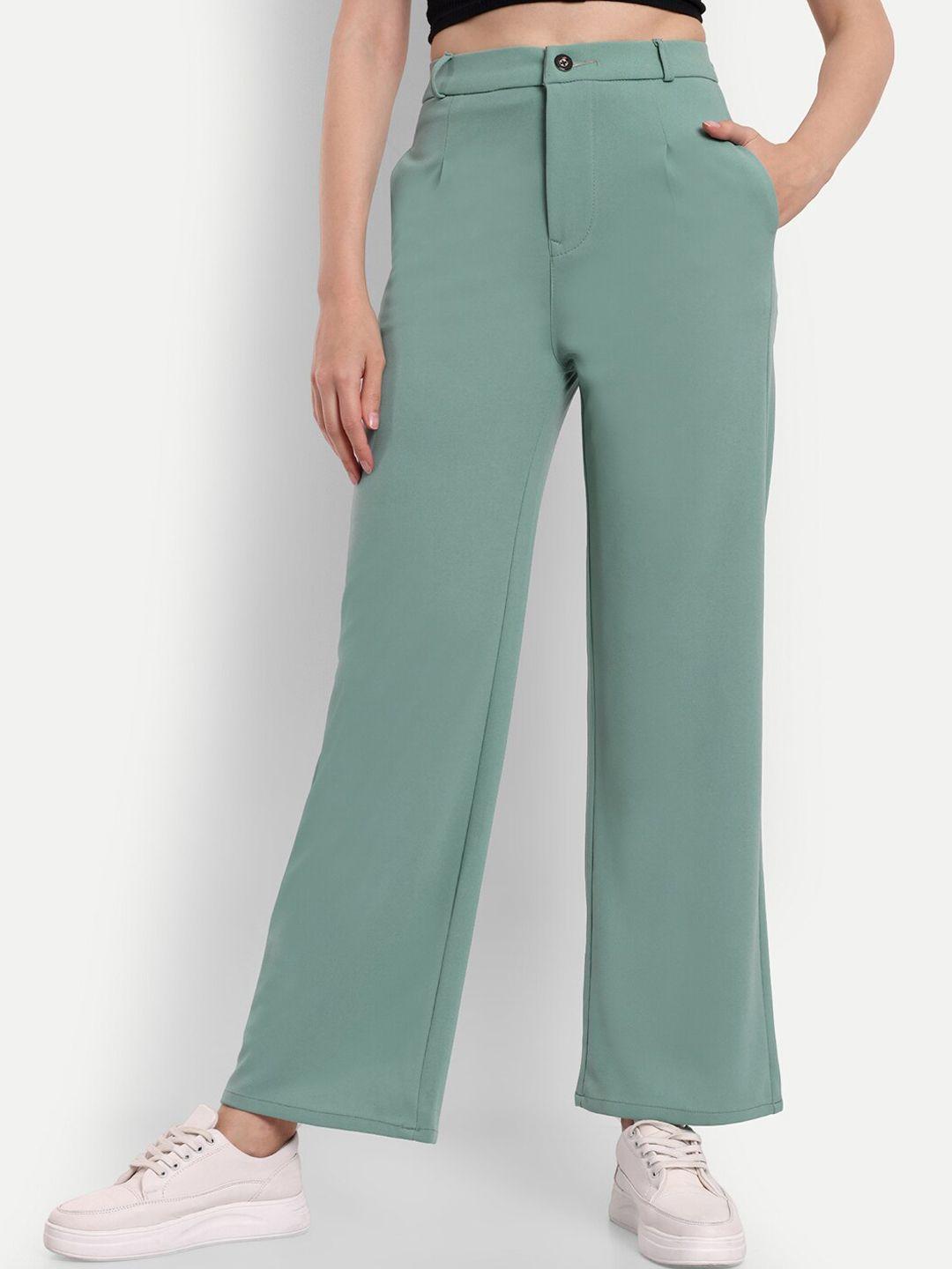 next one women smart high-rise easy wash stretchable parallel trousers