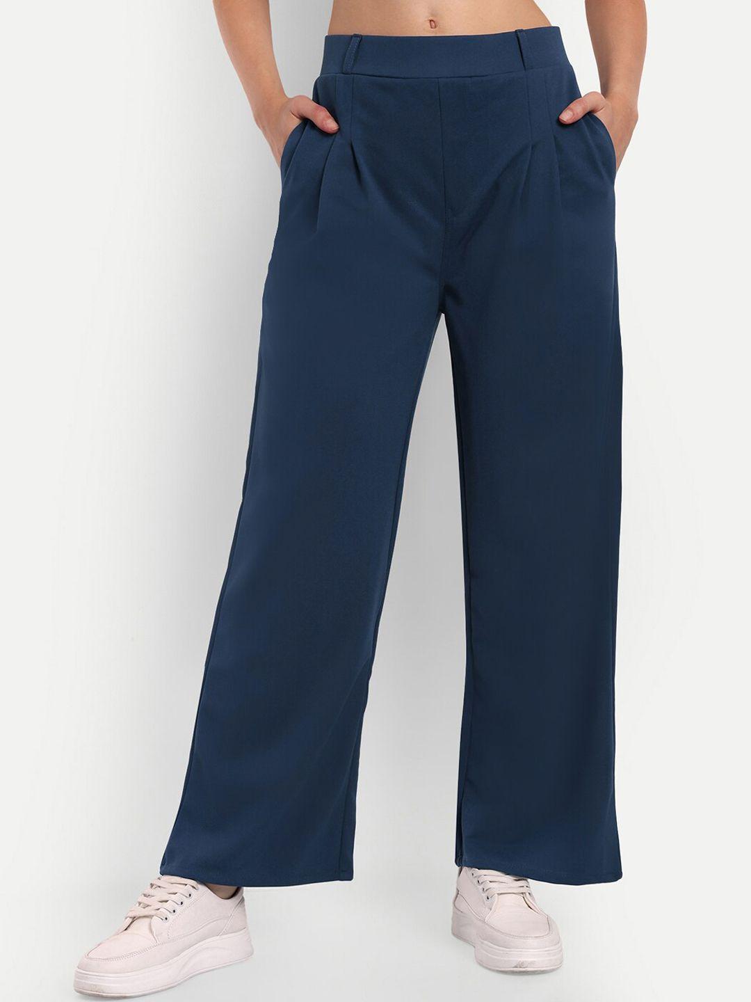 next one women smart high-rise flared trousers