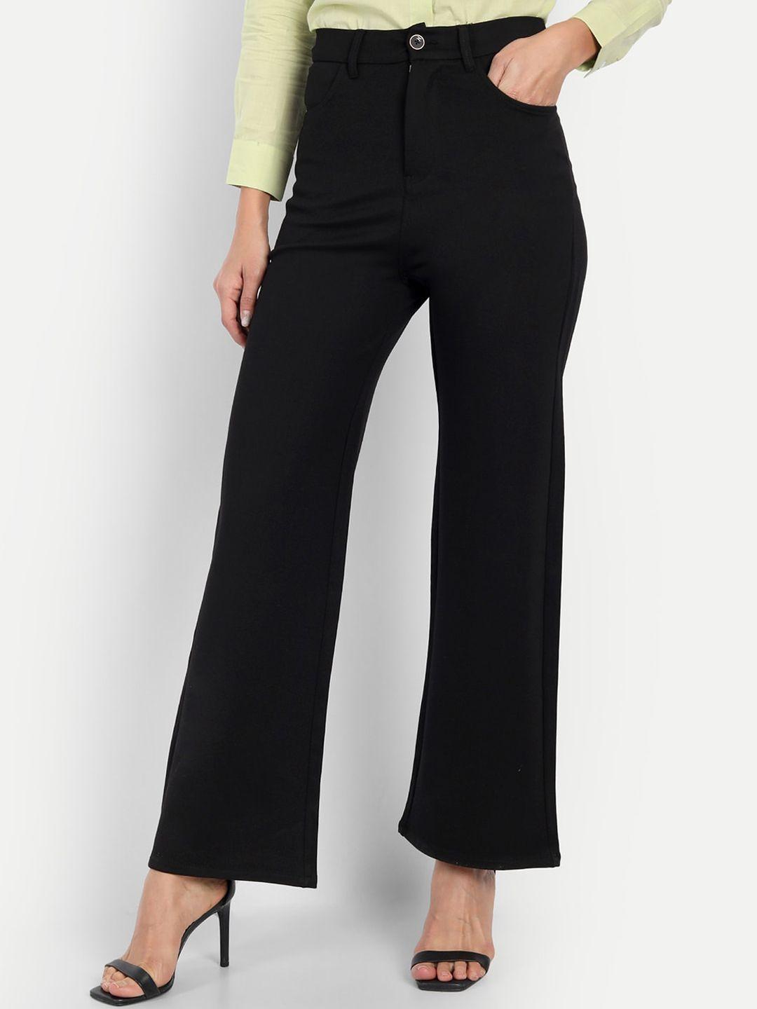 next one women smart loose fit high-rise easy wash formal trousers