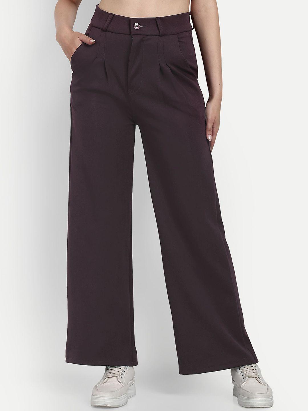 next one women smart loose fit high-rise easy wash pleated trousers