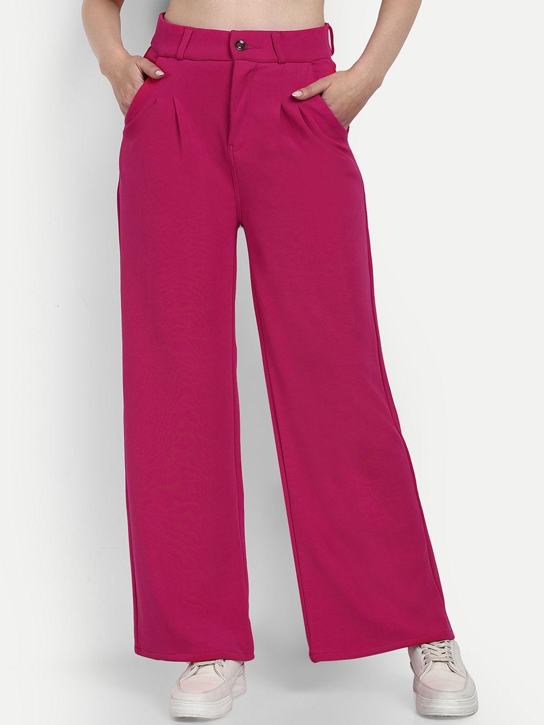 next one women smart loose fit high-rise easy wash trousers