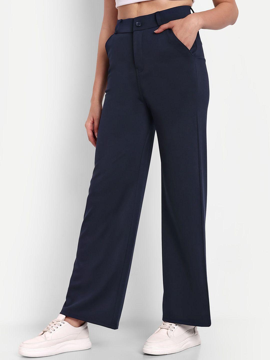 next one women smart loose fit high-rise trousers