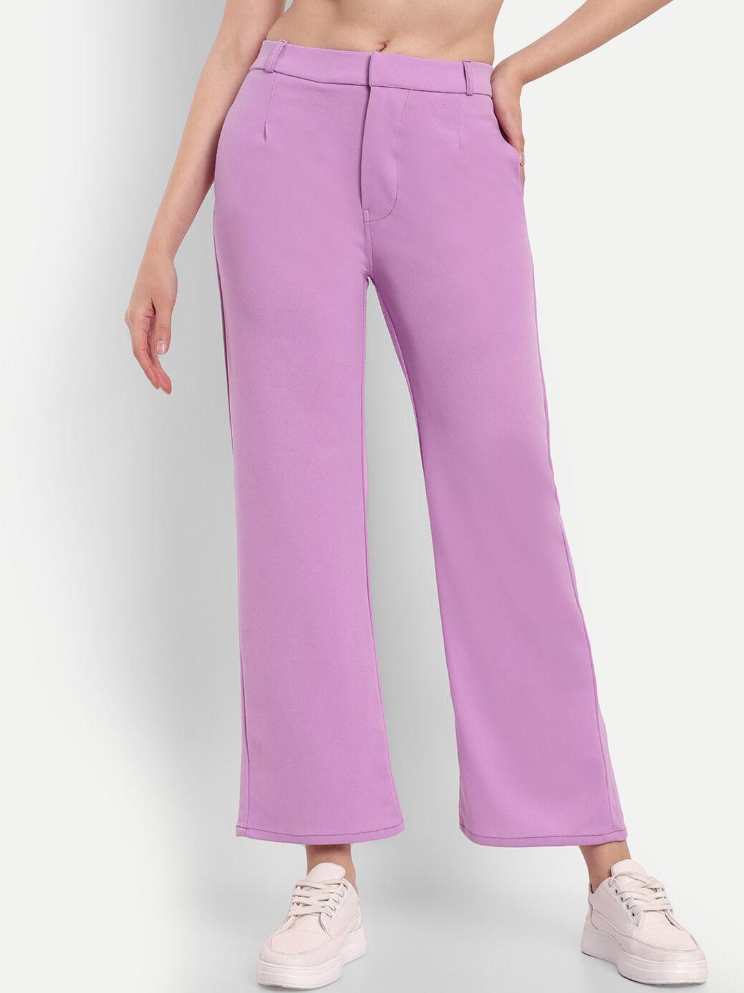 next one women smart straight fit high-rise easy wash parallel trousers