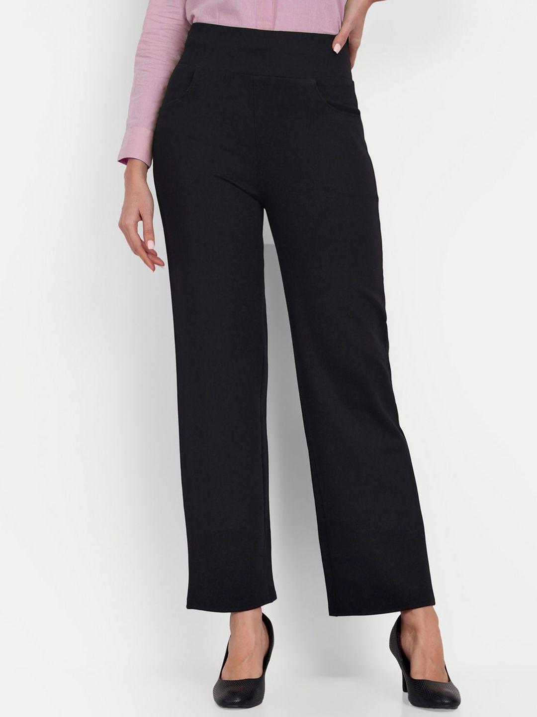 next one women smart straight fit high-rise easy wash trousers