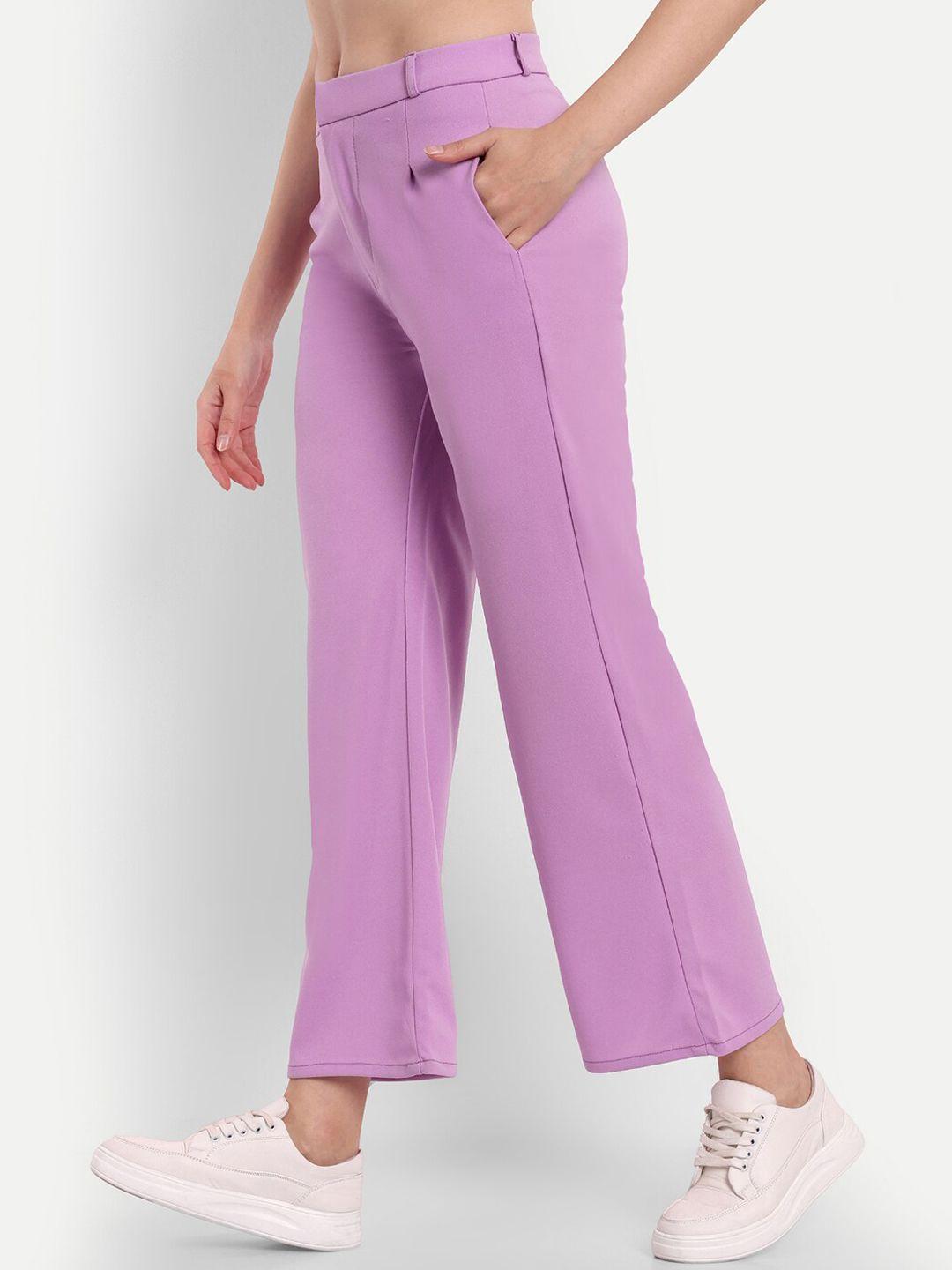 next one women straight fit high-rise easy wash parallel trousers