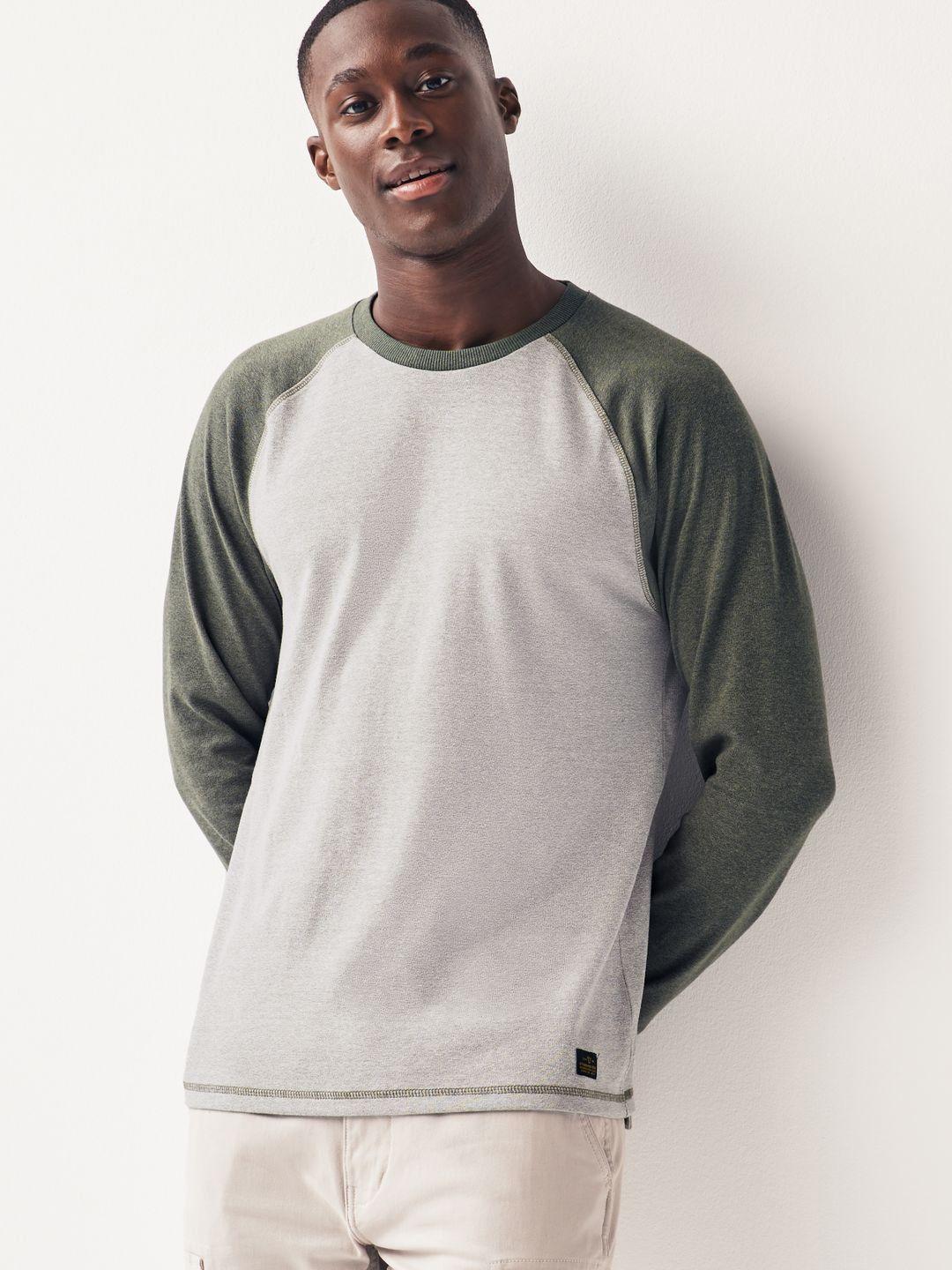 next solid long sleeves casual t-shirt