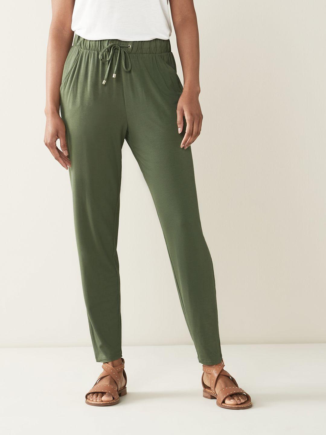 next women regular fit trousers