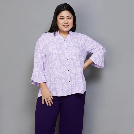 nexus women floral printed shirt top