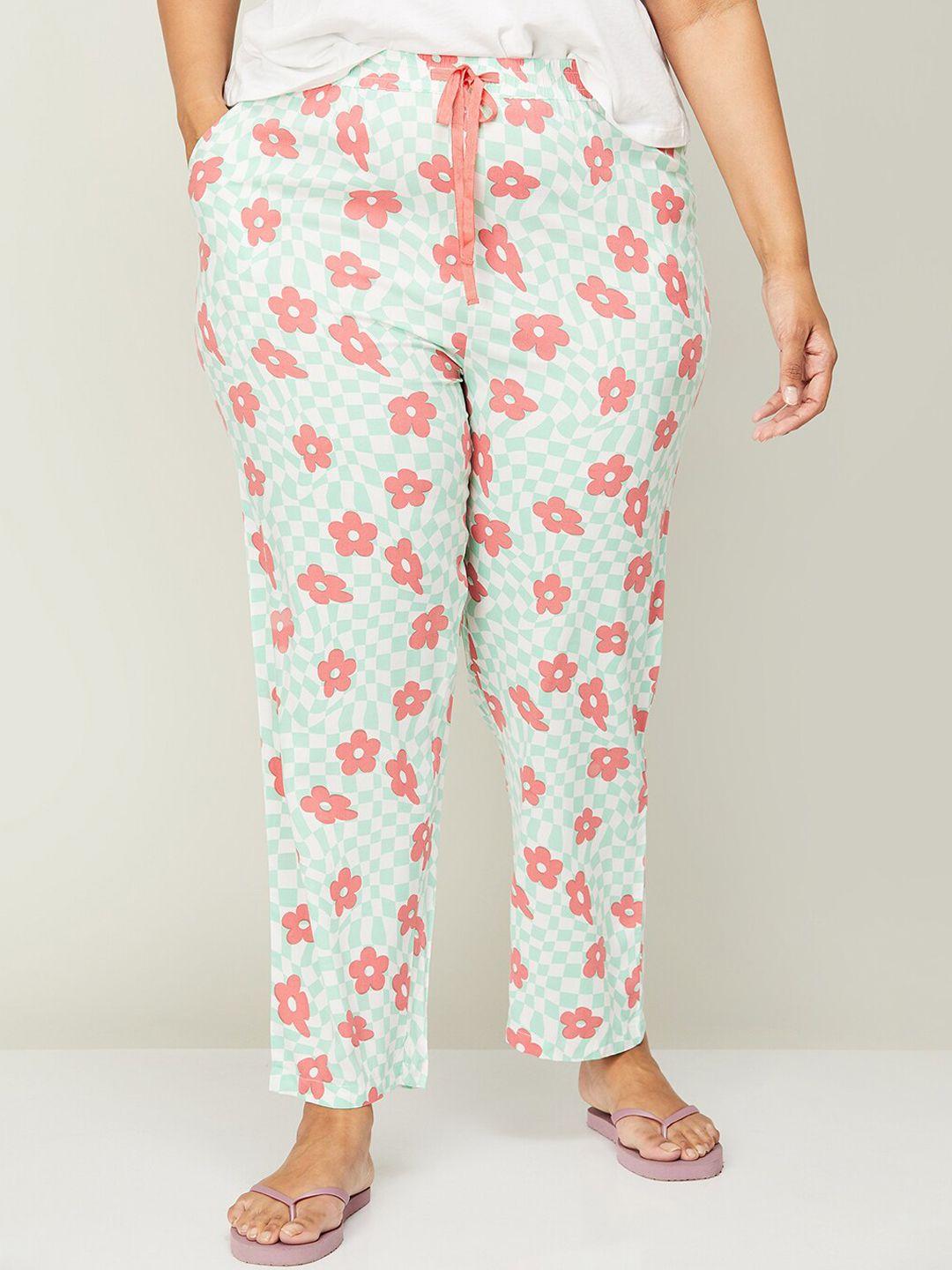 nexus women plus size printed lounge pants