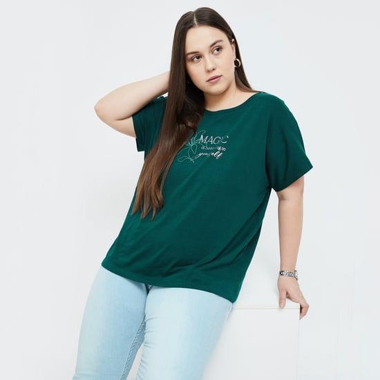 nexus women printed relaxed fit t-shirt