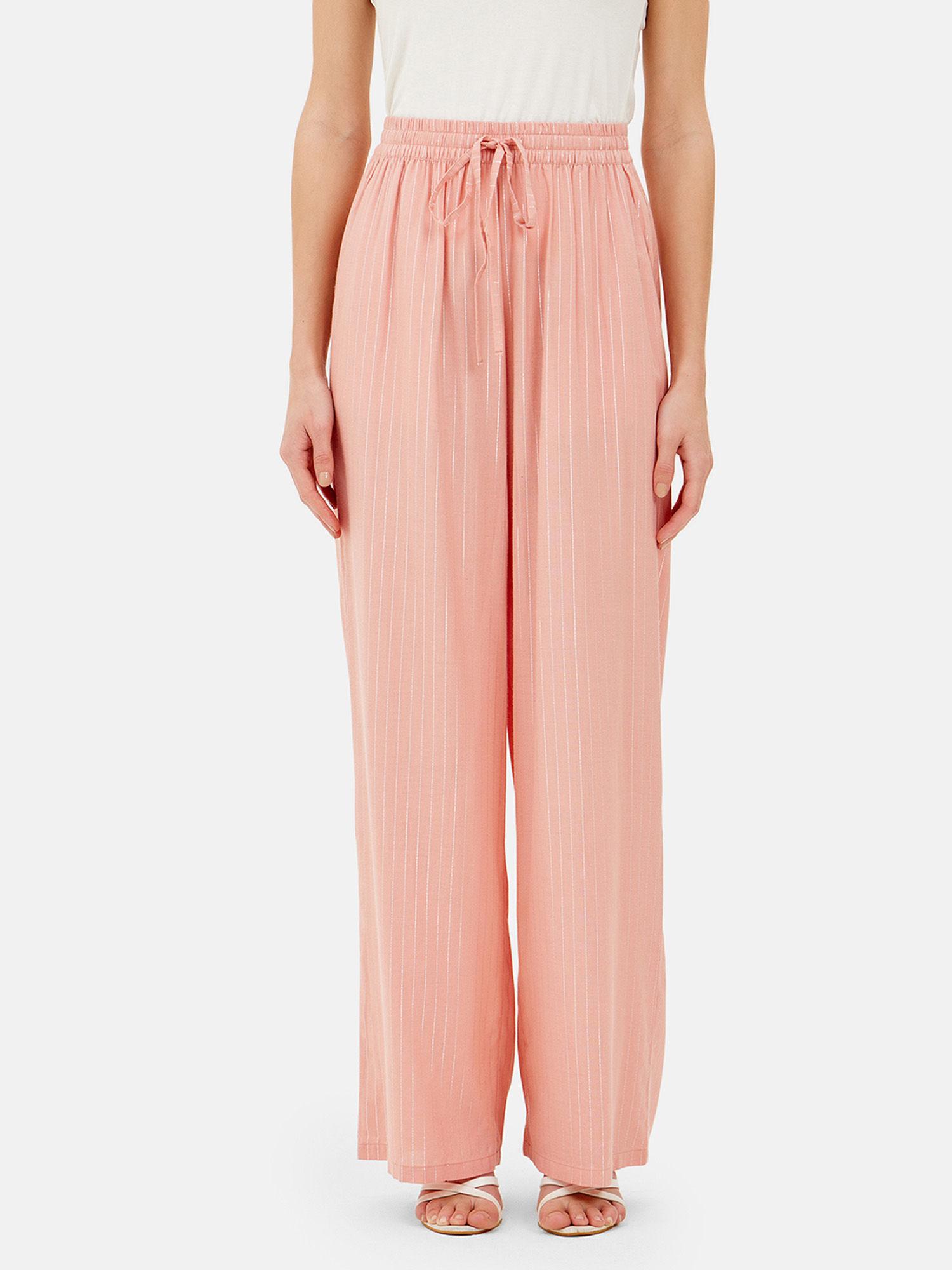 nia peach trouser