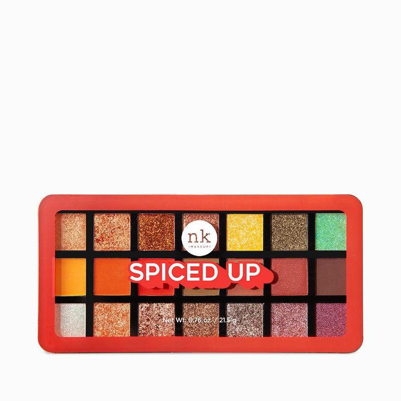 nicka k 21 color eyehadow palette - spiced up