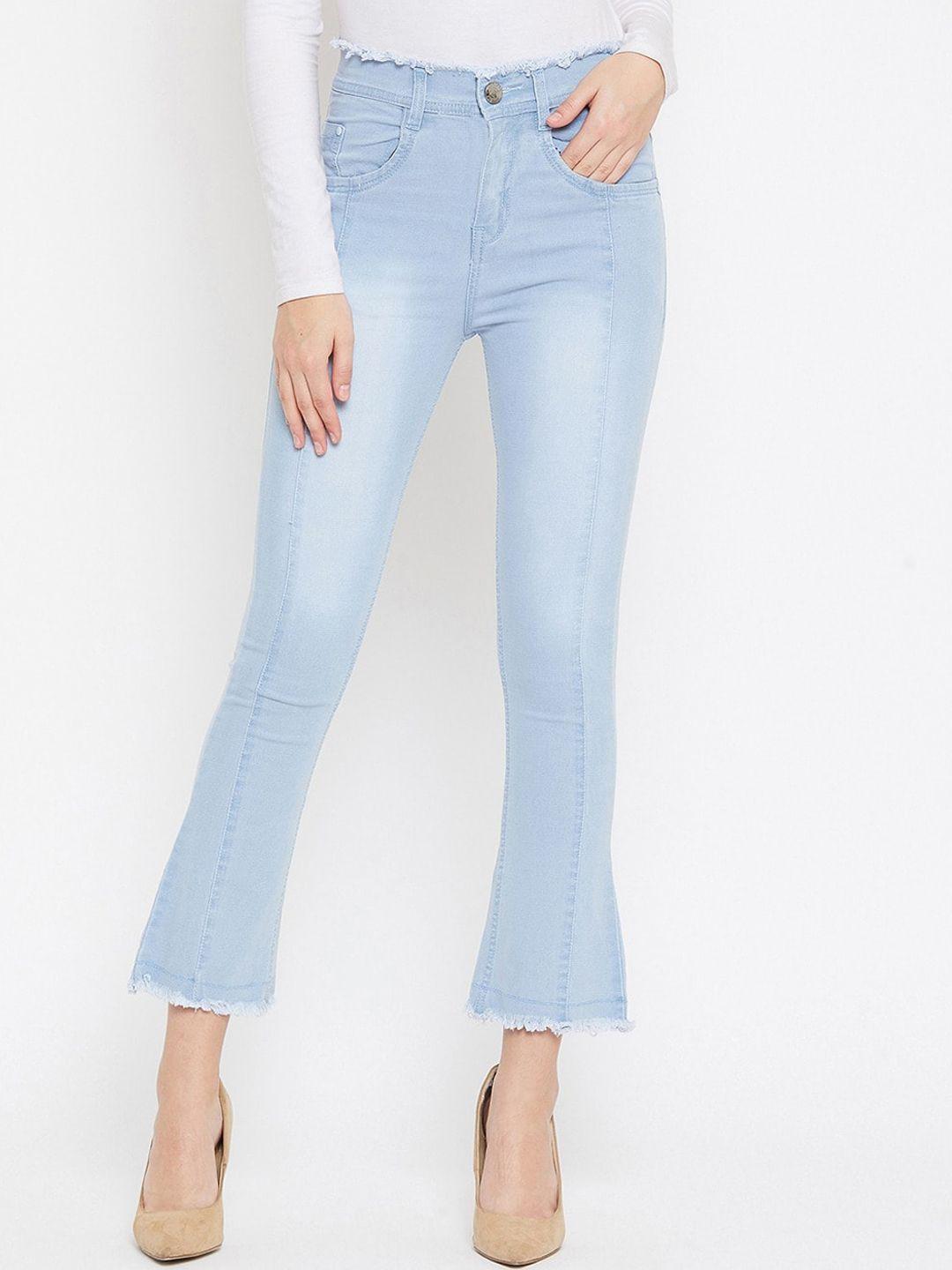 nifty women bootcut light fade stretchable jeans