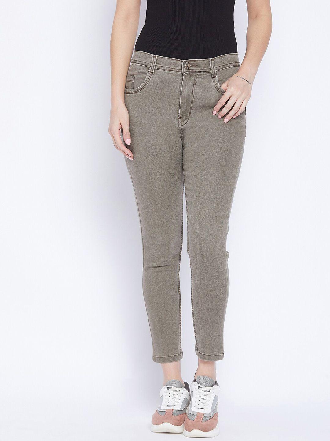 nifty women brown casual jeans