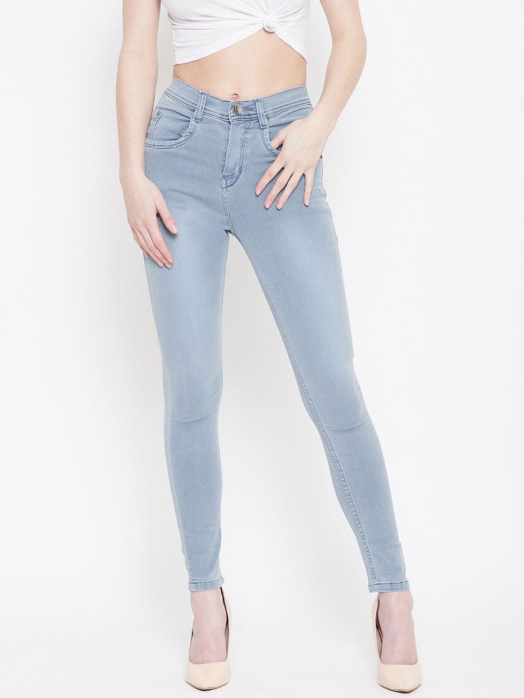 nifty women skinny fit high-rise stretchable denim jeans