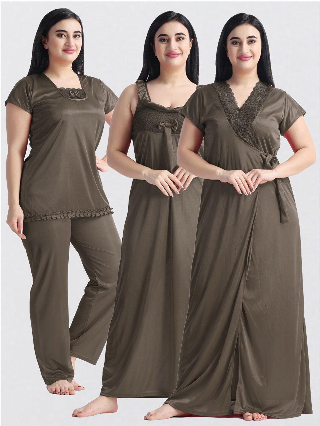 night keys pack of 4 maxi nightdress