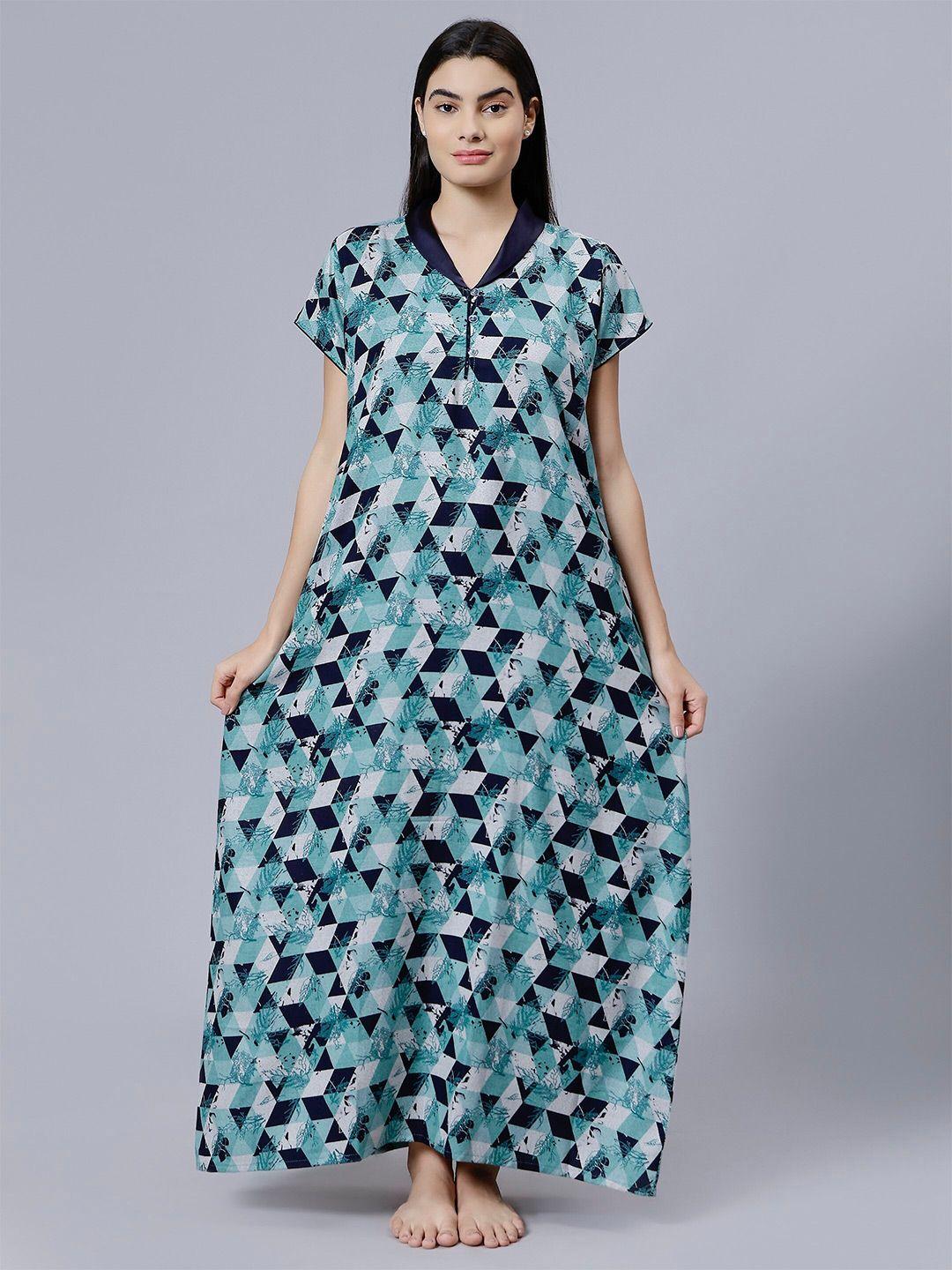 nightspree floral printed maxi nightdress