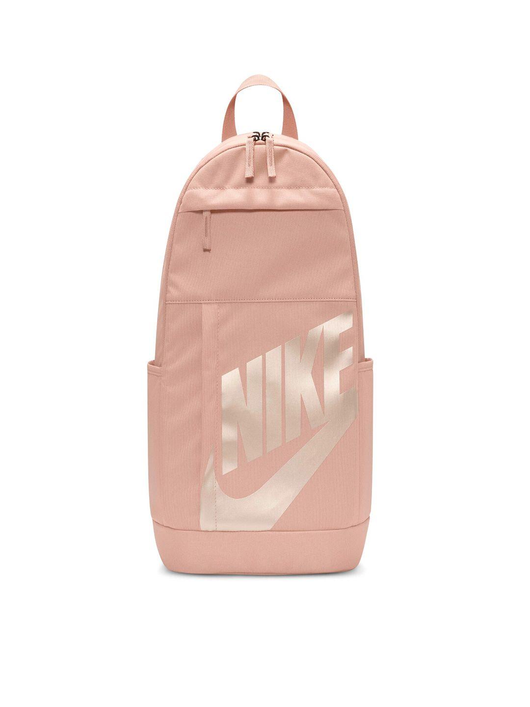 nike brand logo-printed backpack 21l