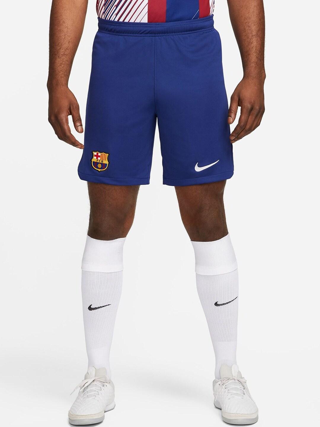 nike f.c. barcelona 2023/24 stadium home men dri-fit football shorts