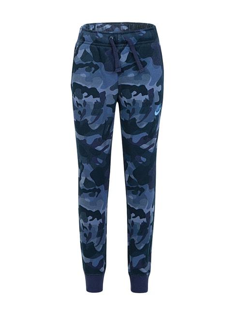 nike kids midnight navy camouflage joggers