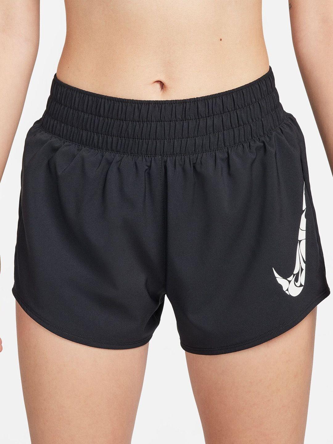nike one women dri-fit mid-rise 8cm brief-lined shorts