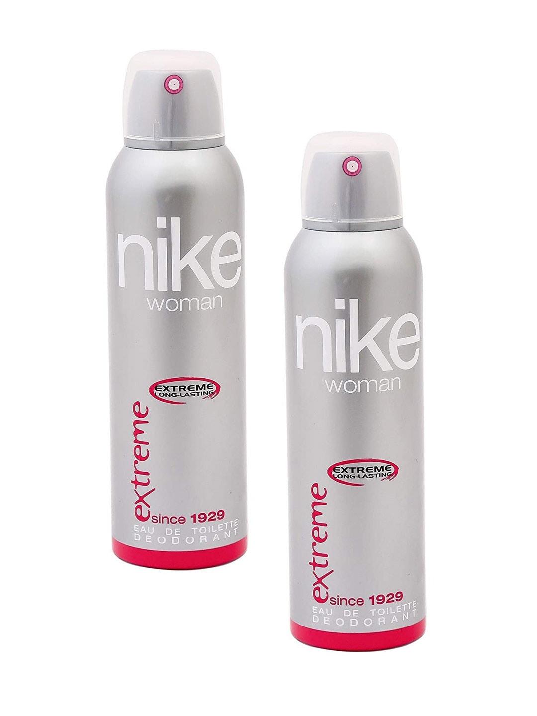 nike pack of 2 extreme woman deodorants 400ml
