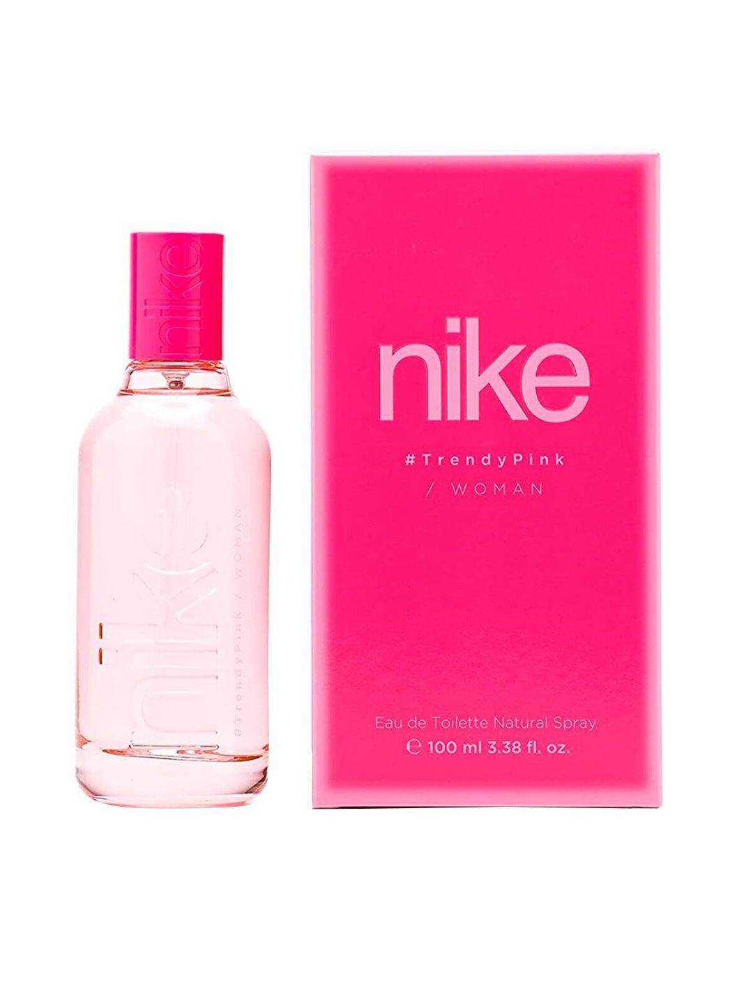 nike woman trendy pink eau de toilette natural spray 100ml