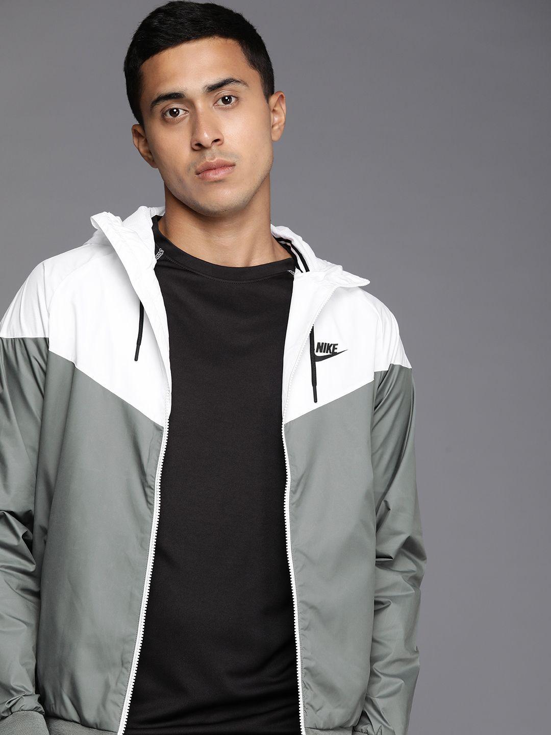nike as m nsw wr nfs colourblocked hooded sporty jacket