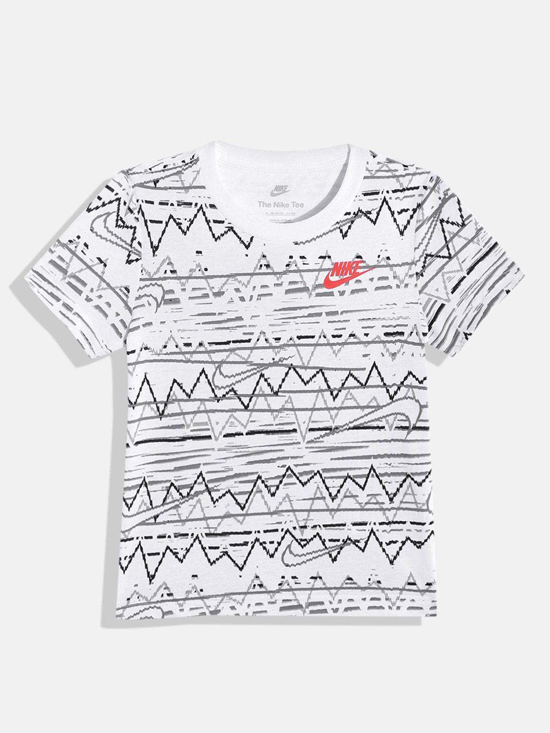nike boys abstract printed t-shirt