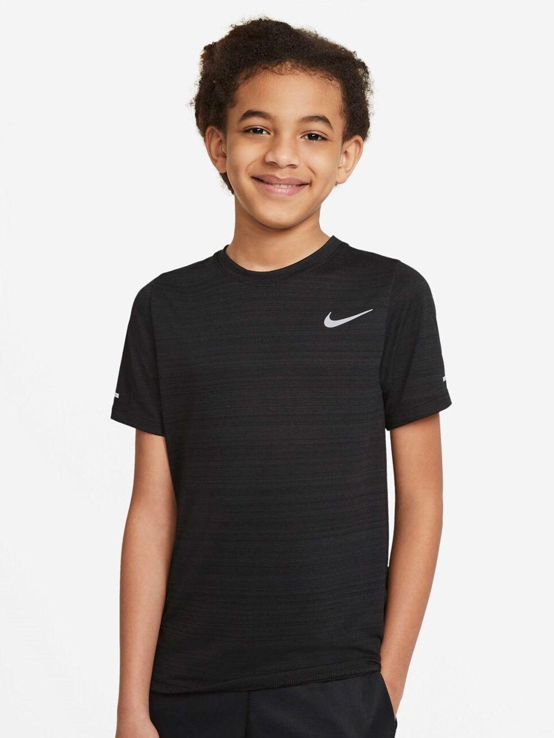 nike boys dri-fit miler older training t-shirt