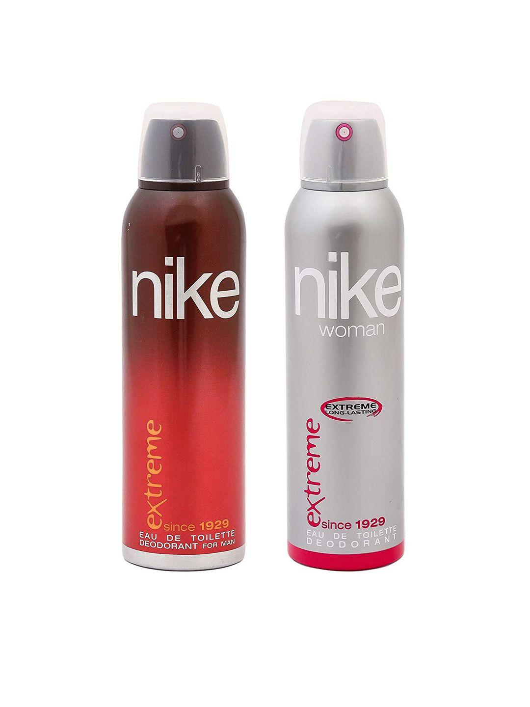 nike extreme duo set of men & women deos