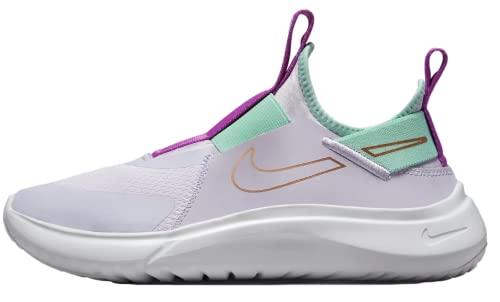 nike flex plus mens running shoes,(gs)-violet frost/metallic copper-mint foam-cw7415-503-4.5y