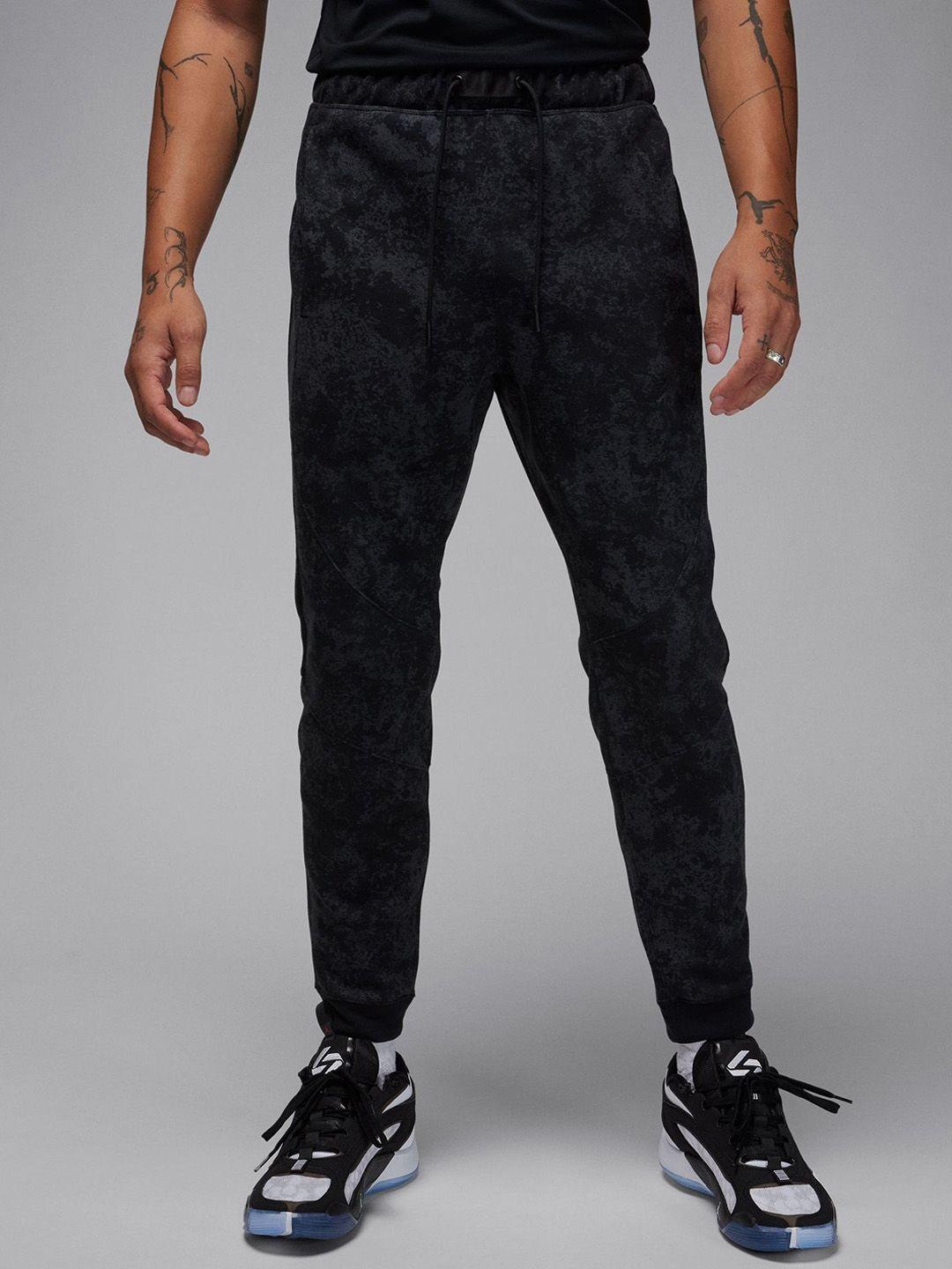 nike jordan men printed slim-fit dri-fit joggers