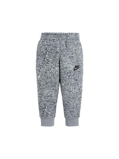 nike kids grey printed joggers