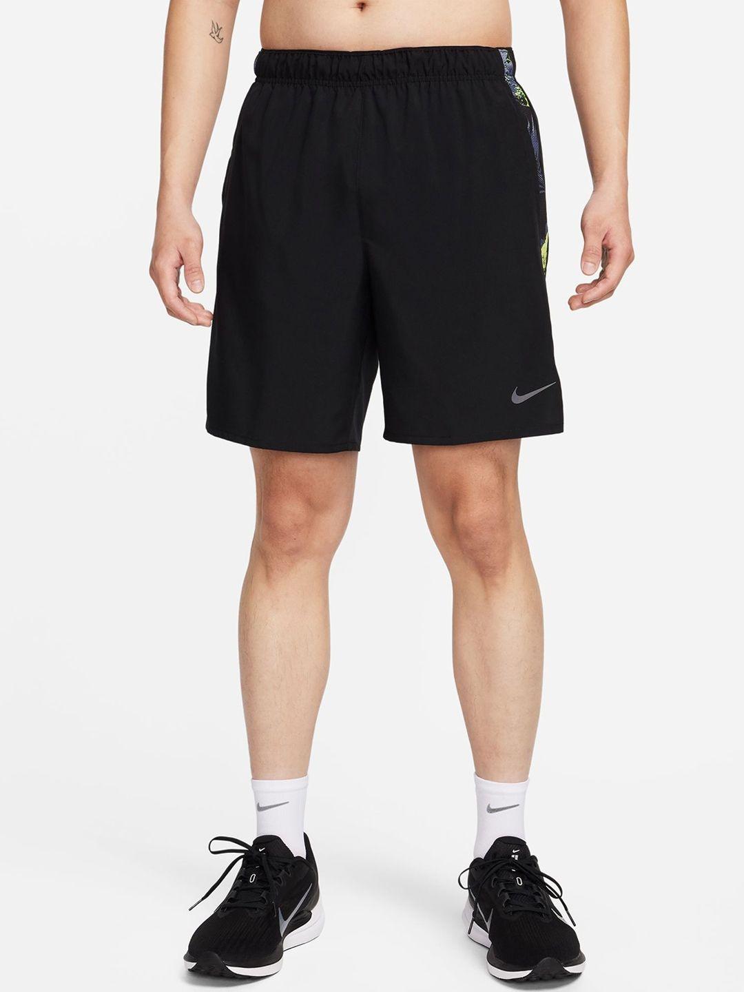 nike men brand logo printed detail shorts