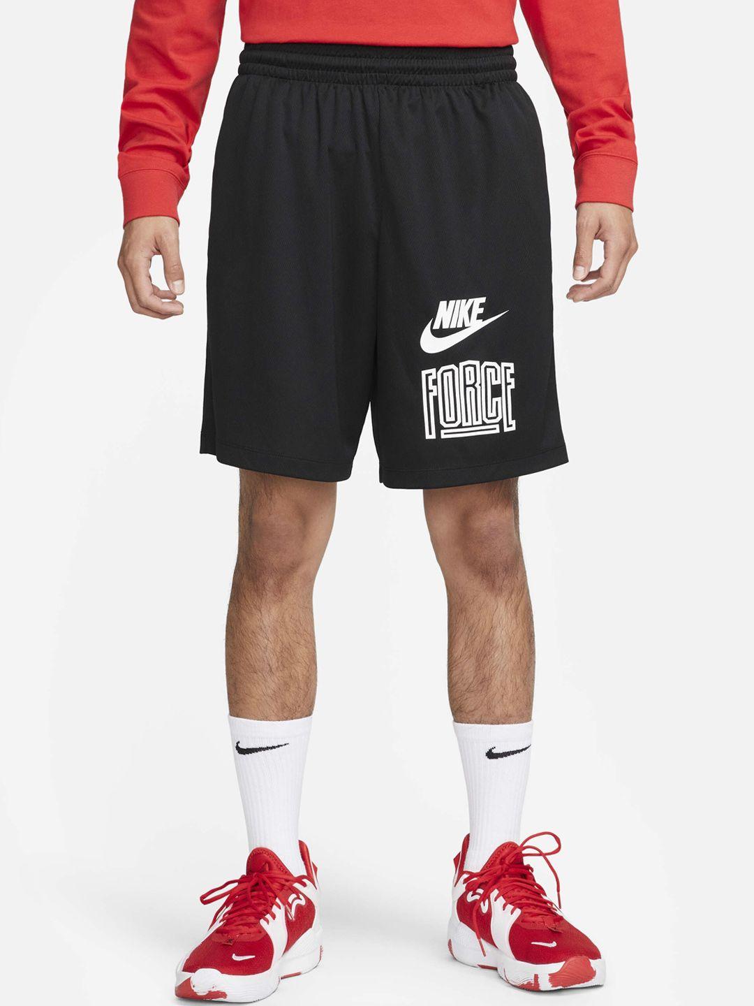 nike men printed dry-fit basketball shorts